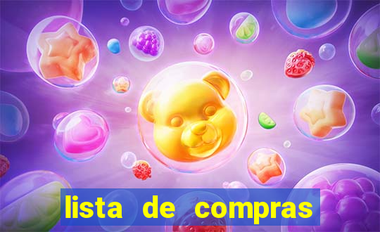 lista de compras supermercado completa pdf